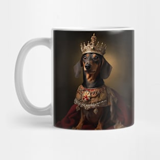 Graceful Dachshund - Medieval German Queen Mug